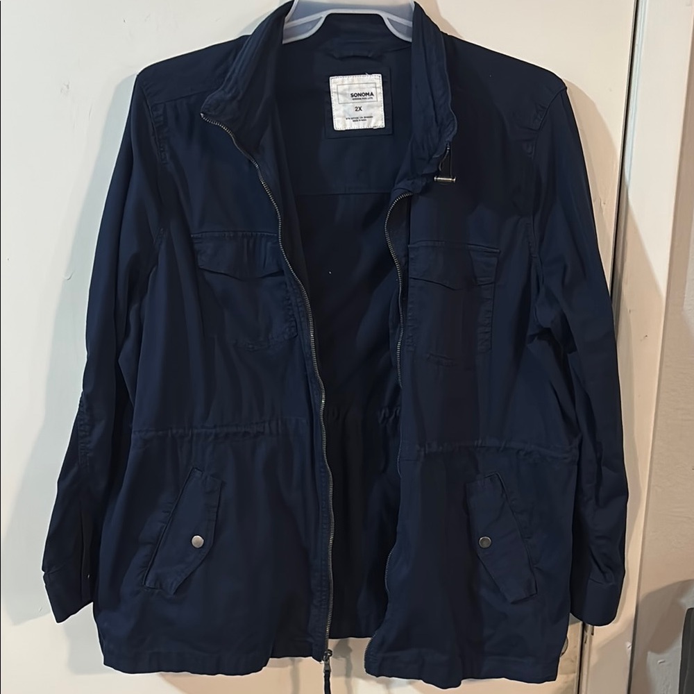 Sonoma Navy Utility Jacket